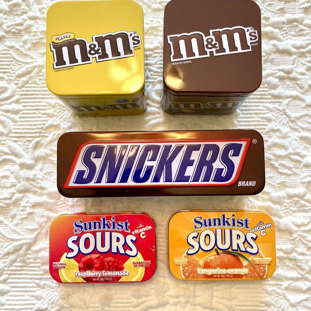 Candy Tins Set